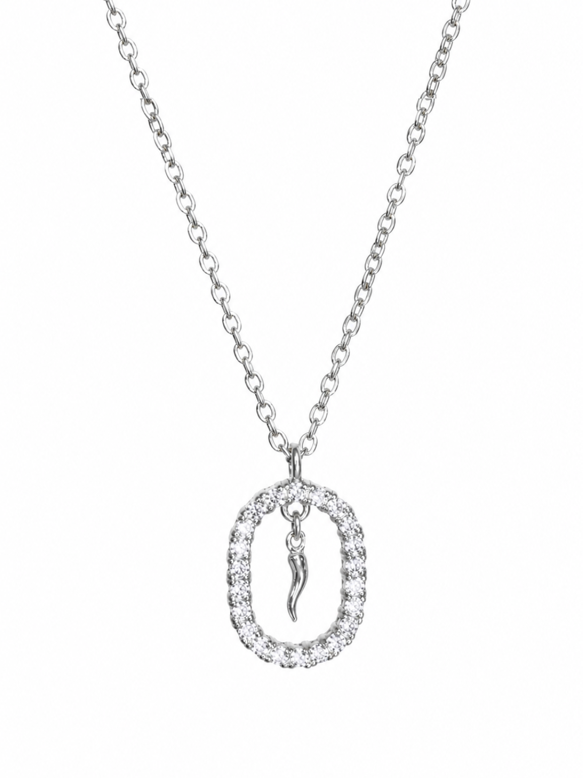 Silver Cornicello Necklace Collection | Italian Horn Necklace