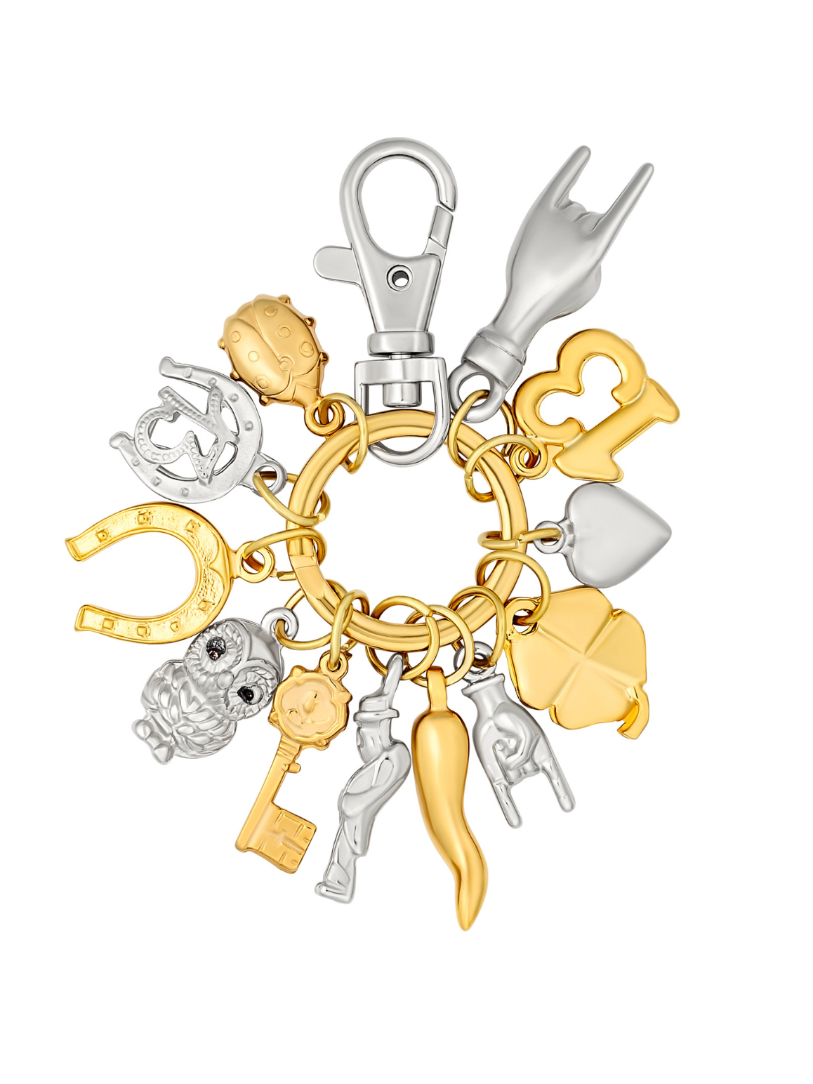 Charm Per Scarpe Con Cristalli LuLiyLdJ - 12 Pezzi