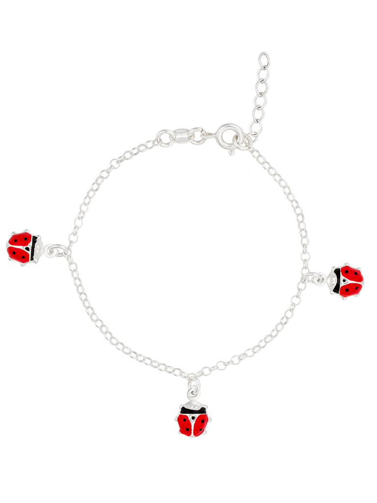 Carina Red Ladybug Baby Bracelet | Bella Luck Charms