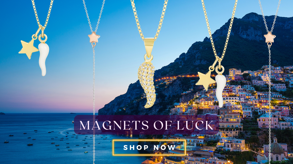 LUCKY ITALIAN CHARM NECKLACES | BELLA LUCK CHARMS