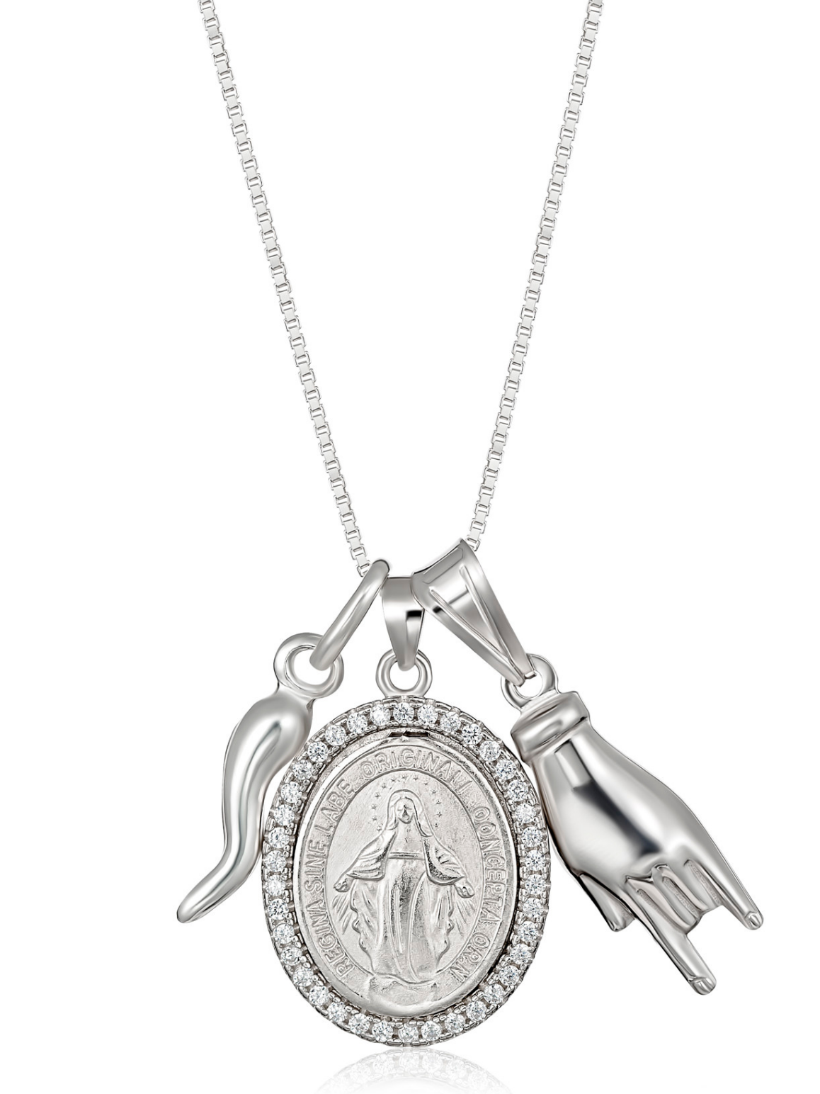 アクセサリー corno necklace silver LORO Italian Horn Necklace in Solid Sterling Silver - Cornicello