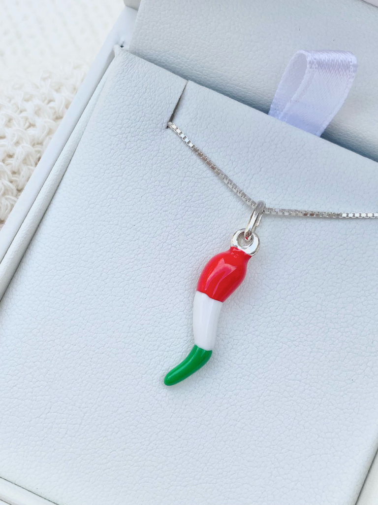 Viva Italia Cornicello Necklace | Bella Luck Charms